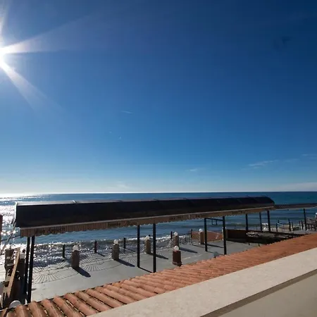 Center, Seafront With Terrace In
